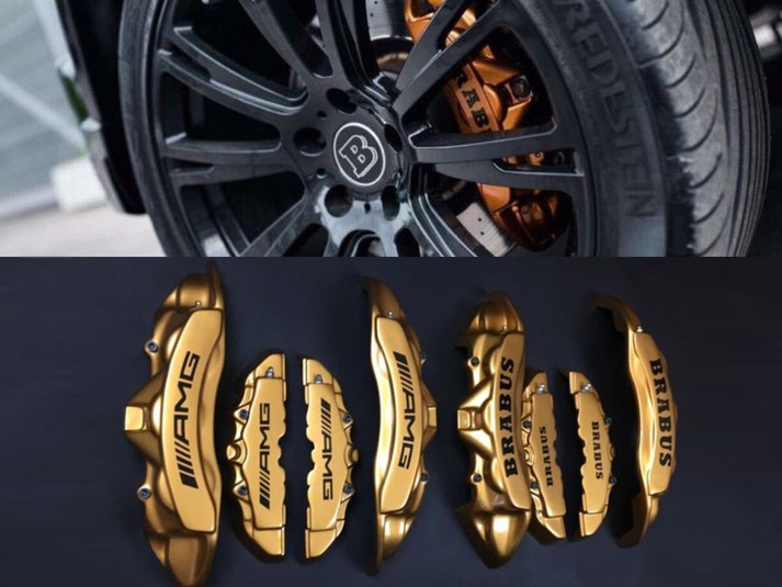 Mercedes-Benz G-Class W463 (2007-2018) Brake Caliper Covers - AMG Style Gold